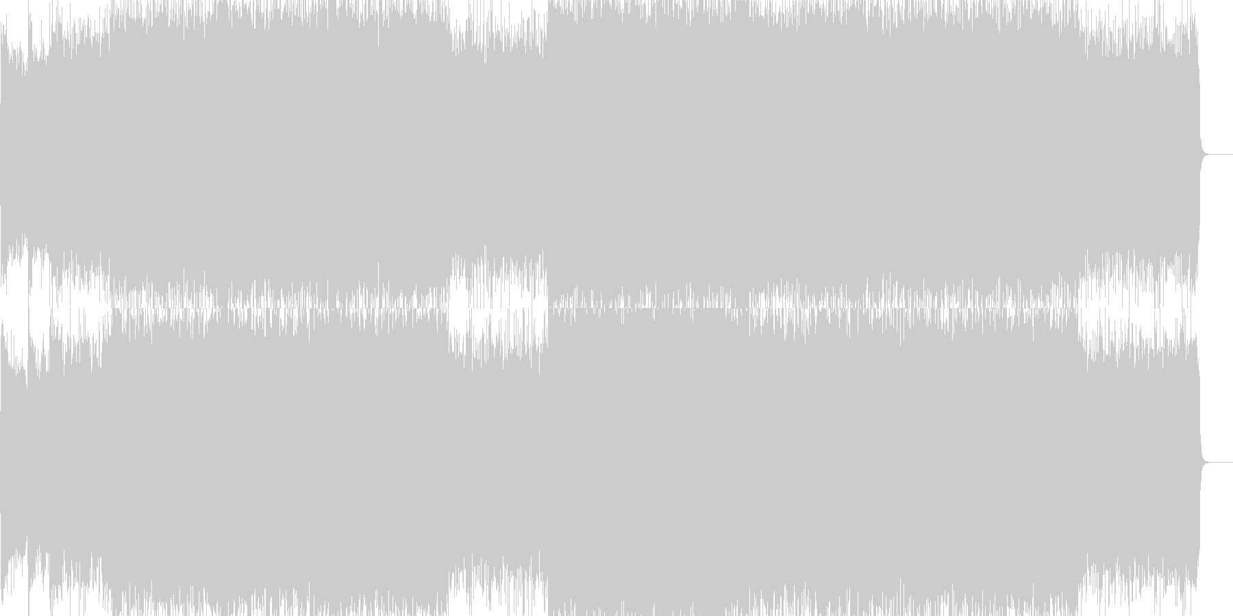 重い、躍動、科学、情熱、スリルの未再生の波形