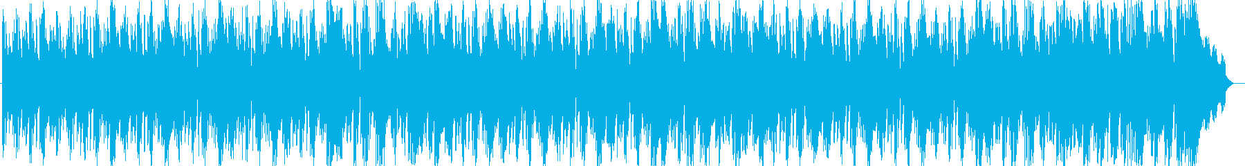 空間に放たれるタイコの一打が印象的な曲の再生済みの波形