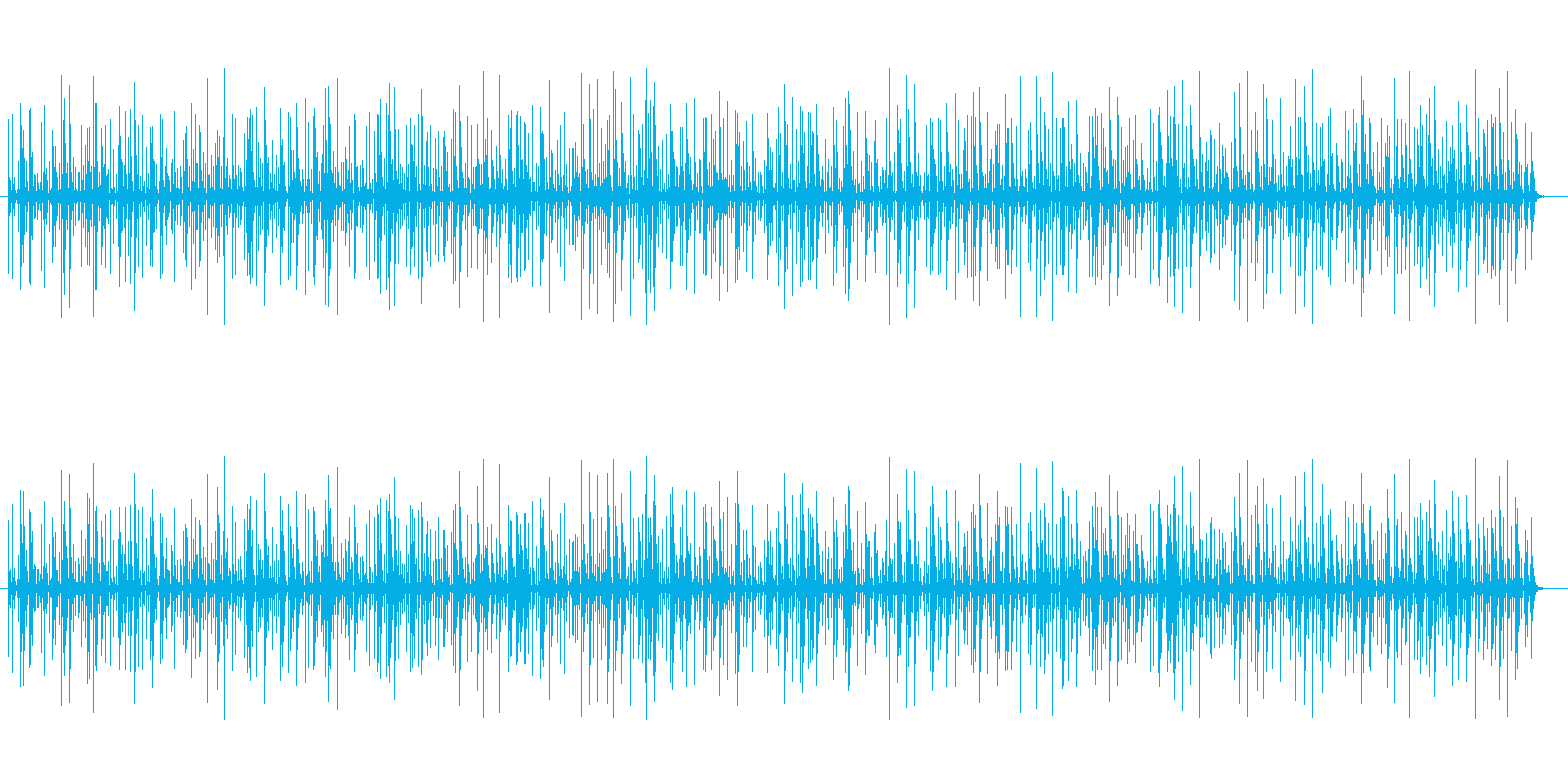 コンガのリズムBGM テンポ100ですの再生済みの波形