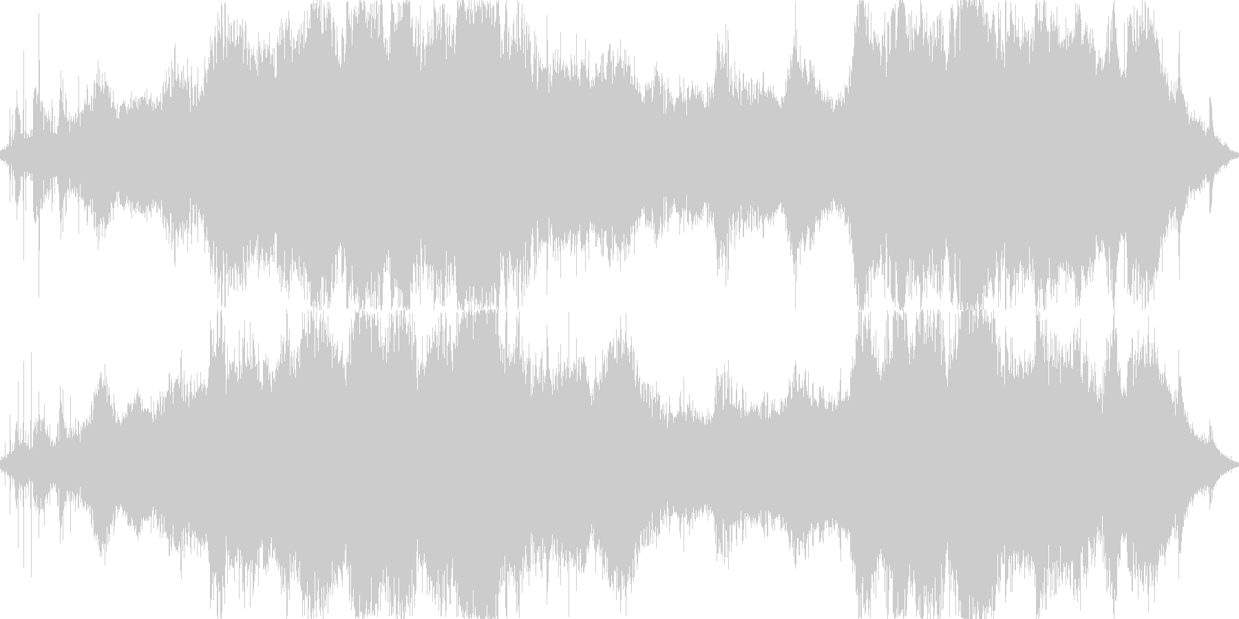 自然豊かな情景を表現した一曲です。の未再生の波形