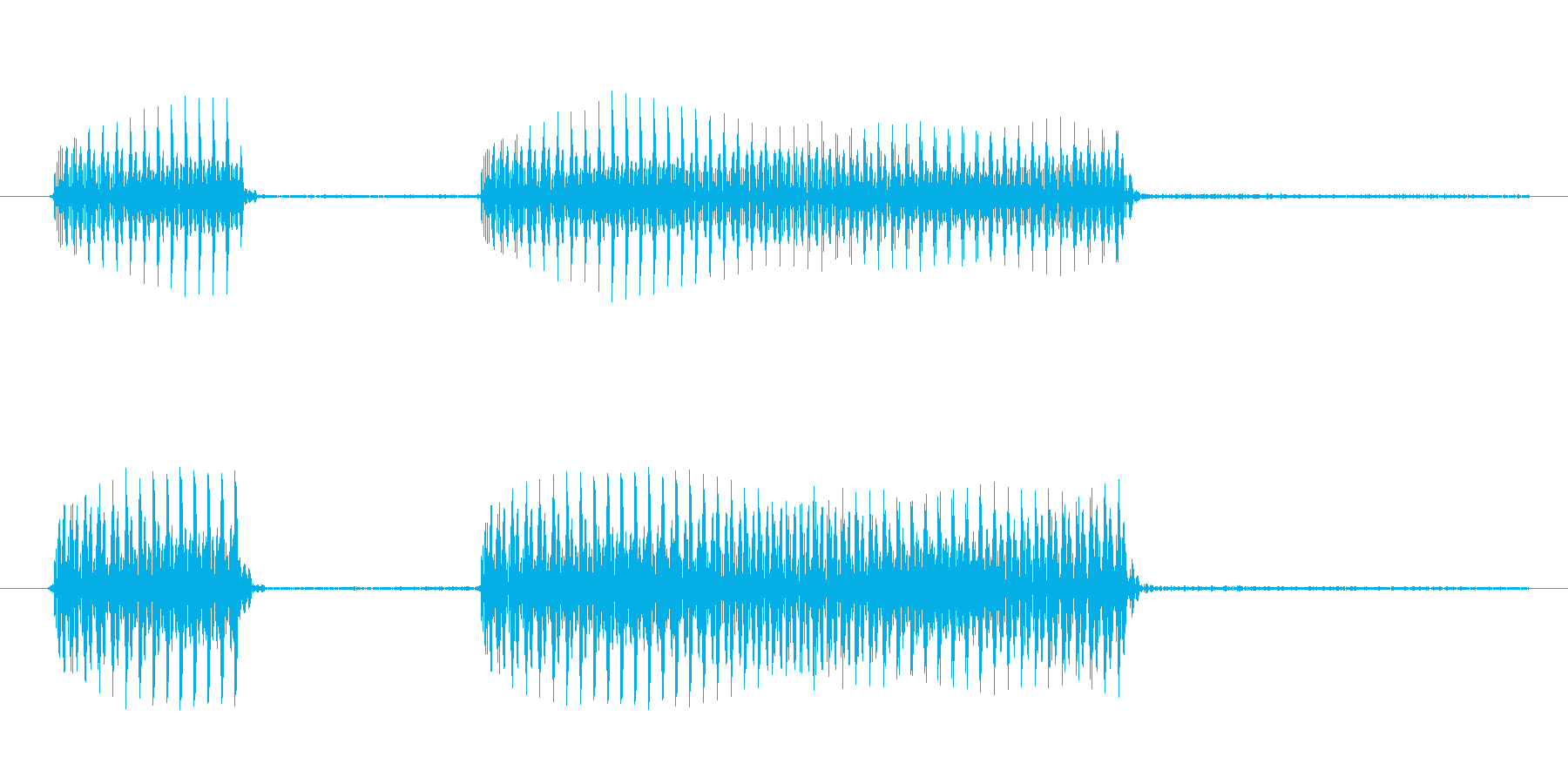 ゲーム、クイズ(ブー音)_012の再生済みの波形