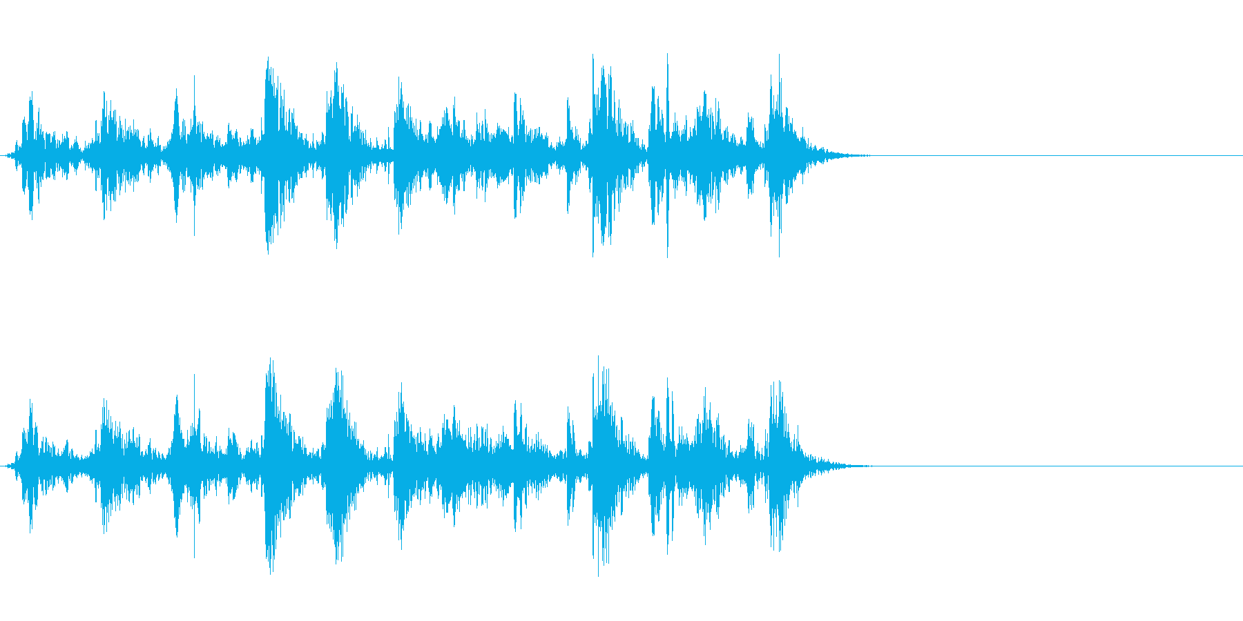 ブクブク!泡や水など特有の効果音!01の再生済みの波形