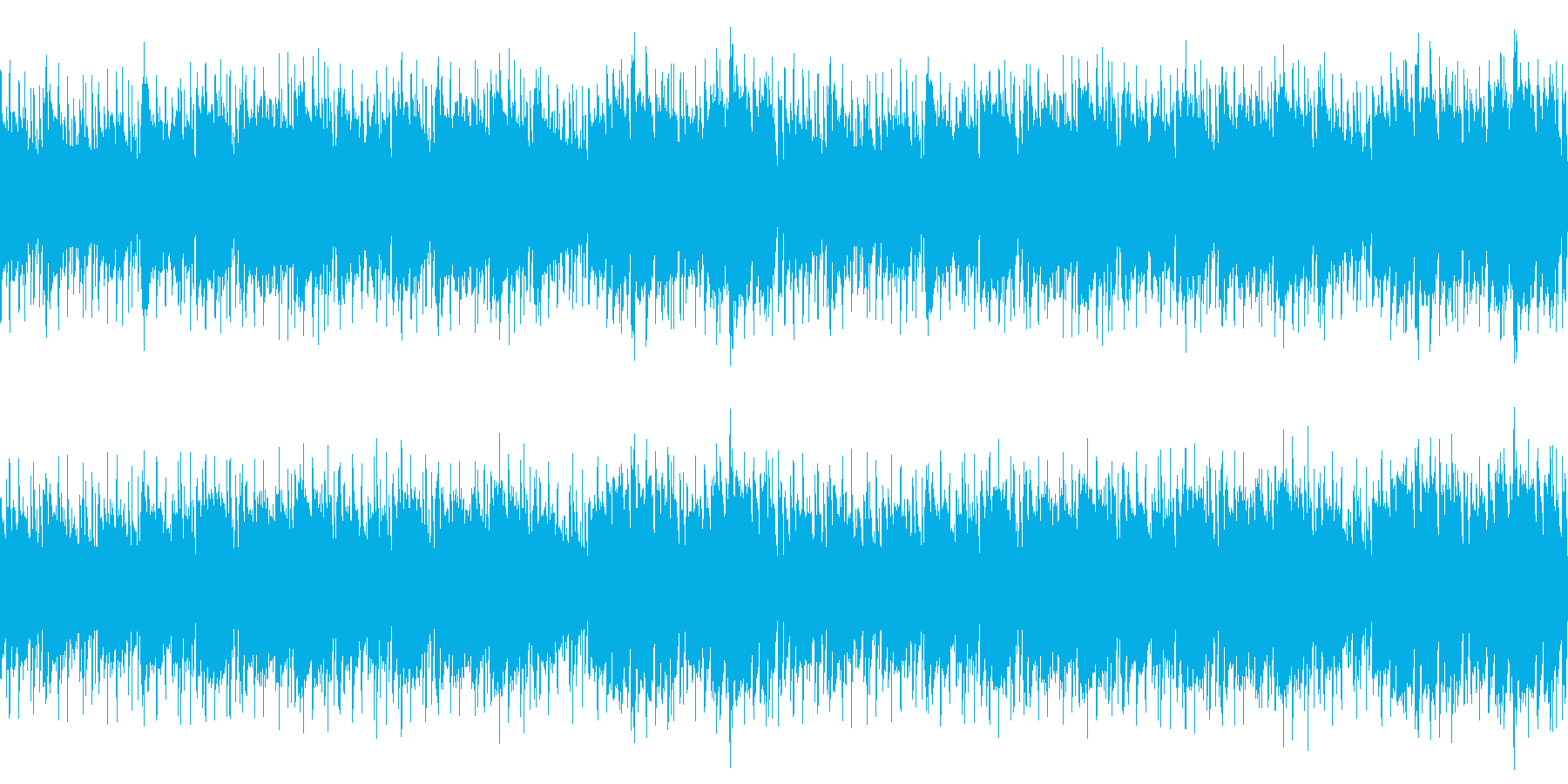 静かな場面に似合いそうなアコギ曲の再生済みの波形