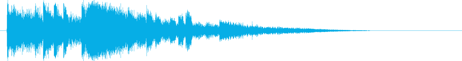 A guitar solo with a rough performance's reproduced waveform
