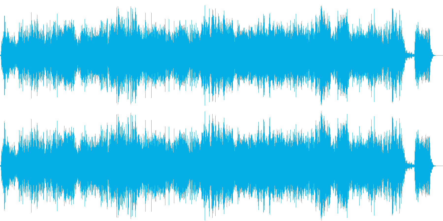 宇宙をイメージした曲です。の再生済みの波形
