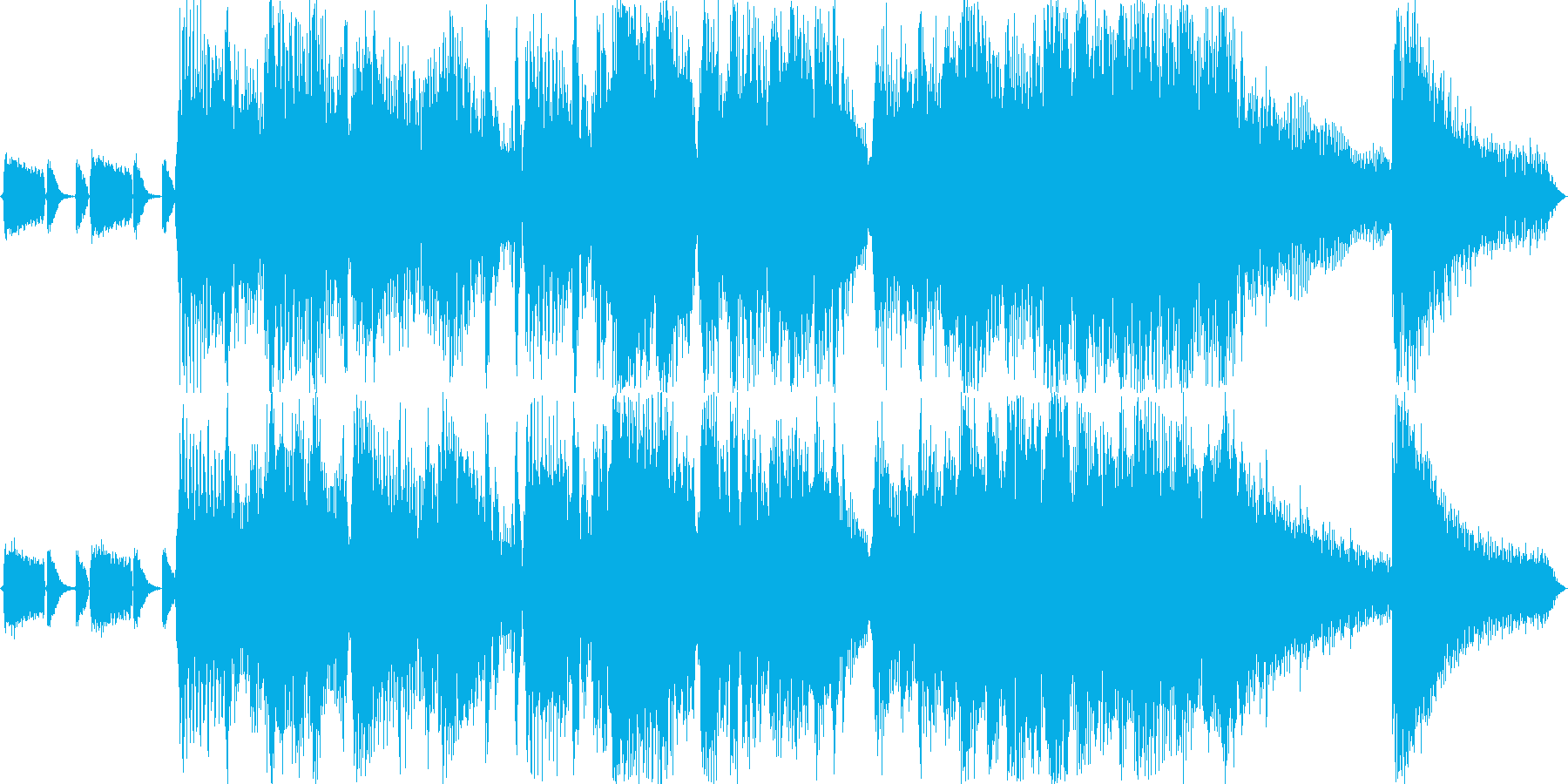 Jazzy_BGMの再生済みの波形