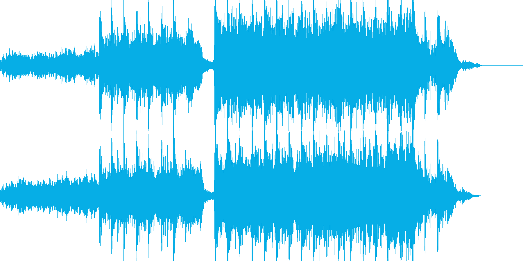 オープニングの再生済みの波形