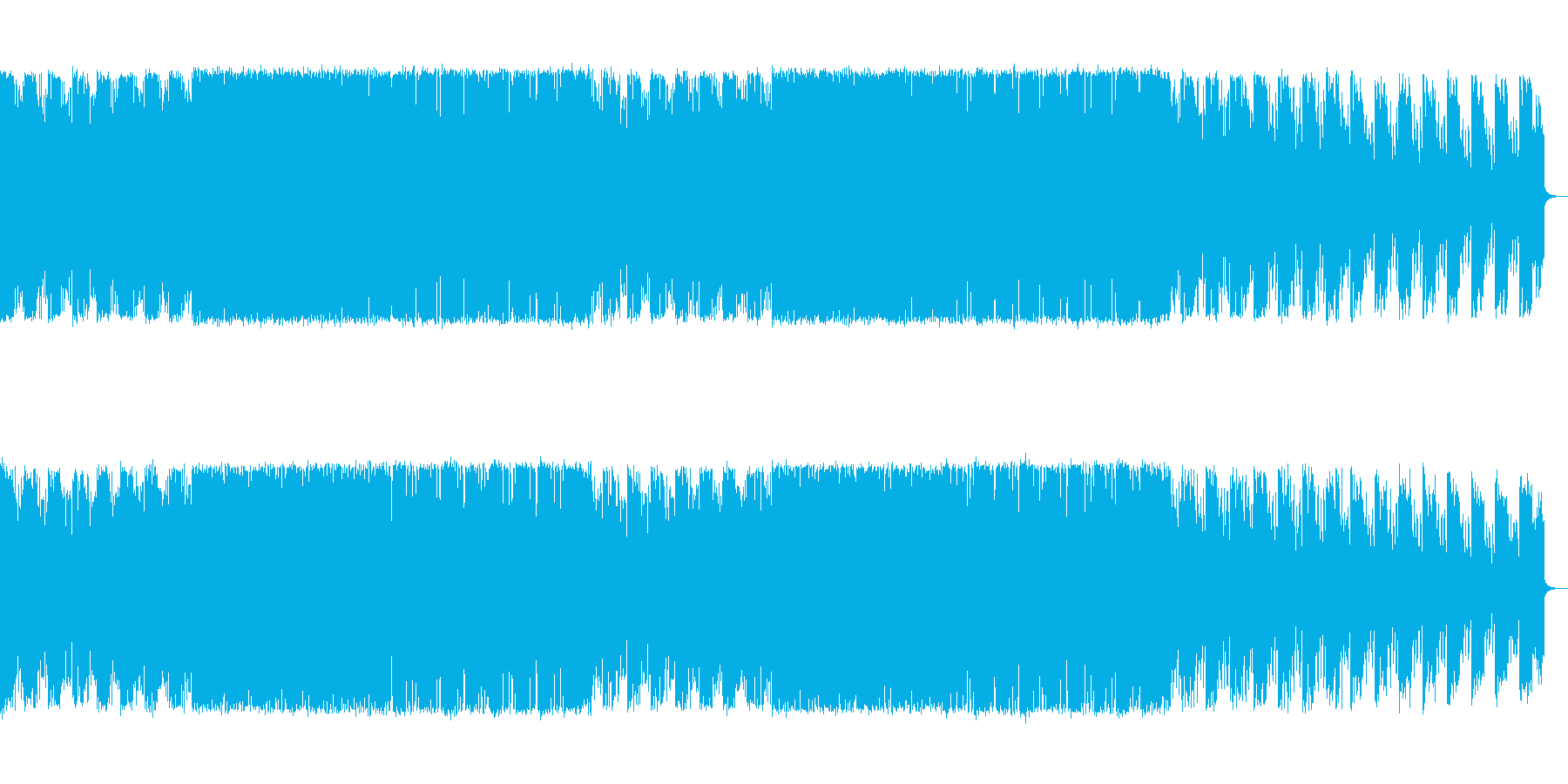 緊迫感と焦燥感のある電子系ボス系の曲【…の再生済みの波形