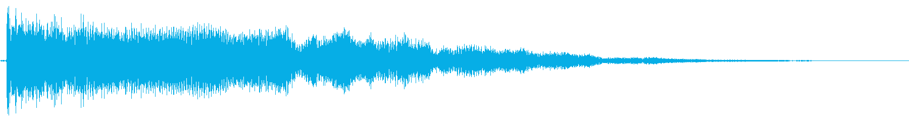 【エレキギター】クリスタル系な音の再生済みの波形