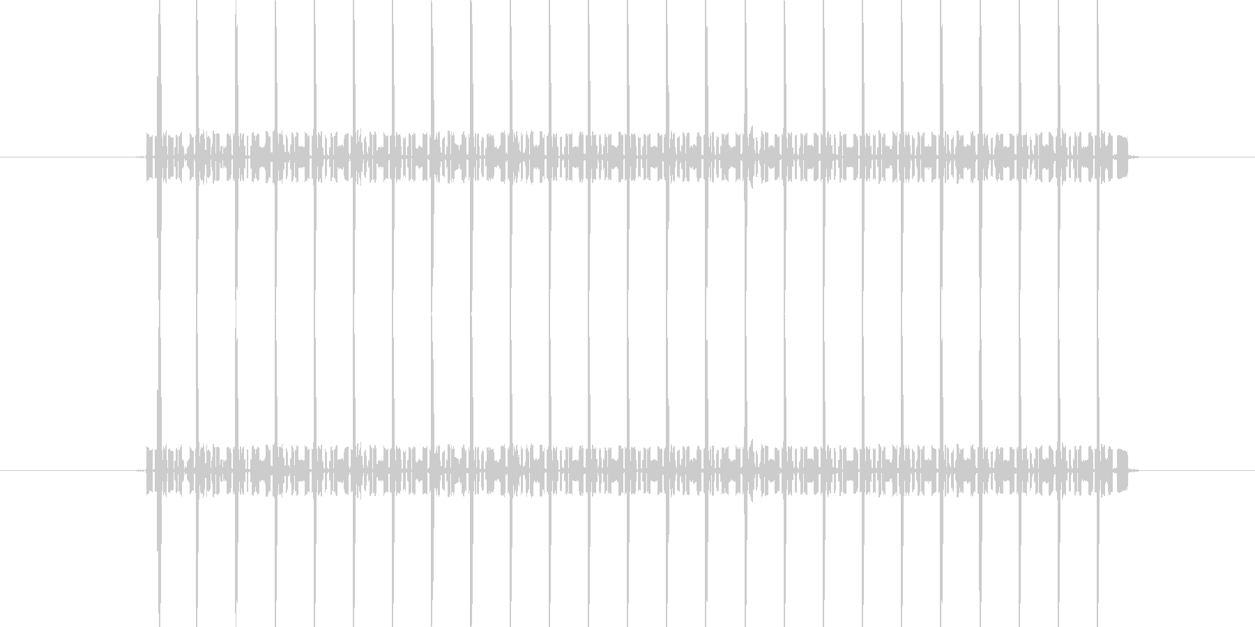 間違い時の電子音/長めの未再生の波形