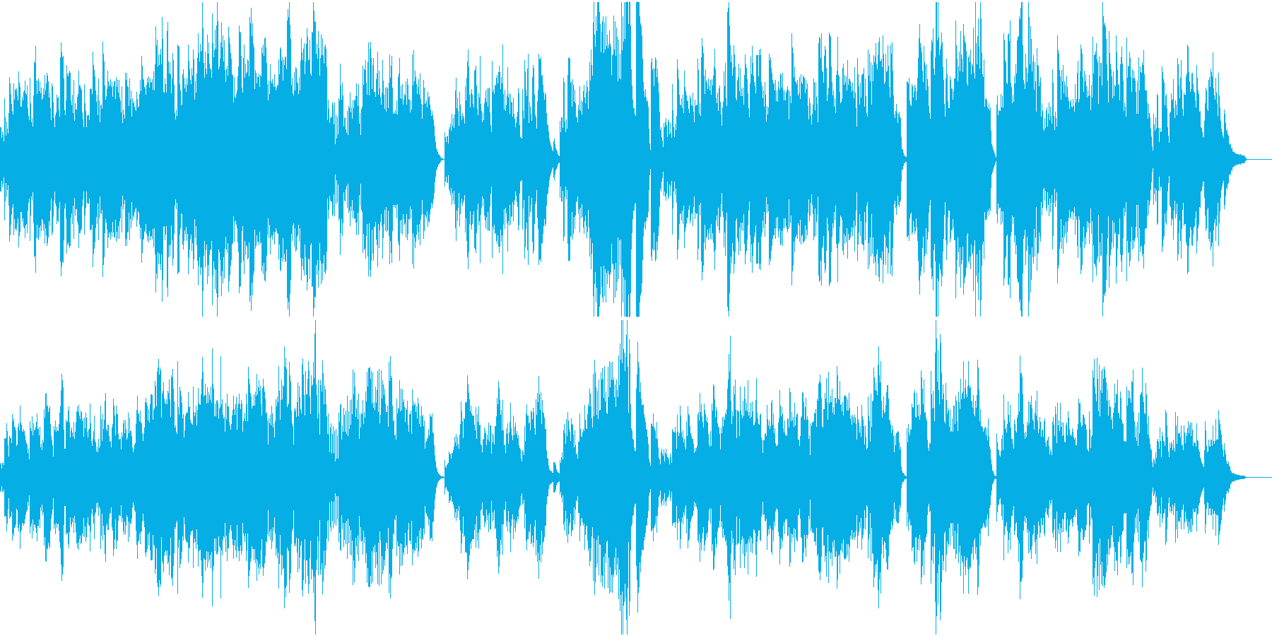 語るには重すぎる愛のピアノ曲の再生済みの波形