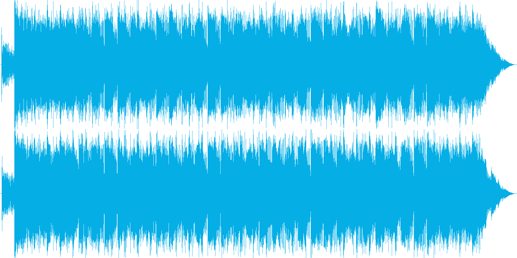 Tranceアレンジの曲です。mp3 …の再生済みの波形