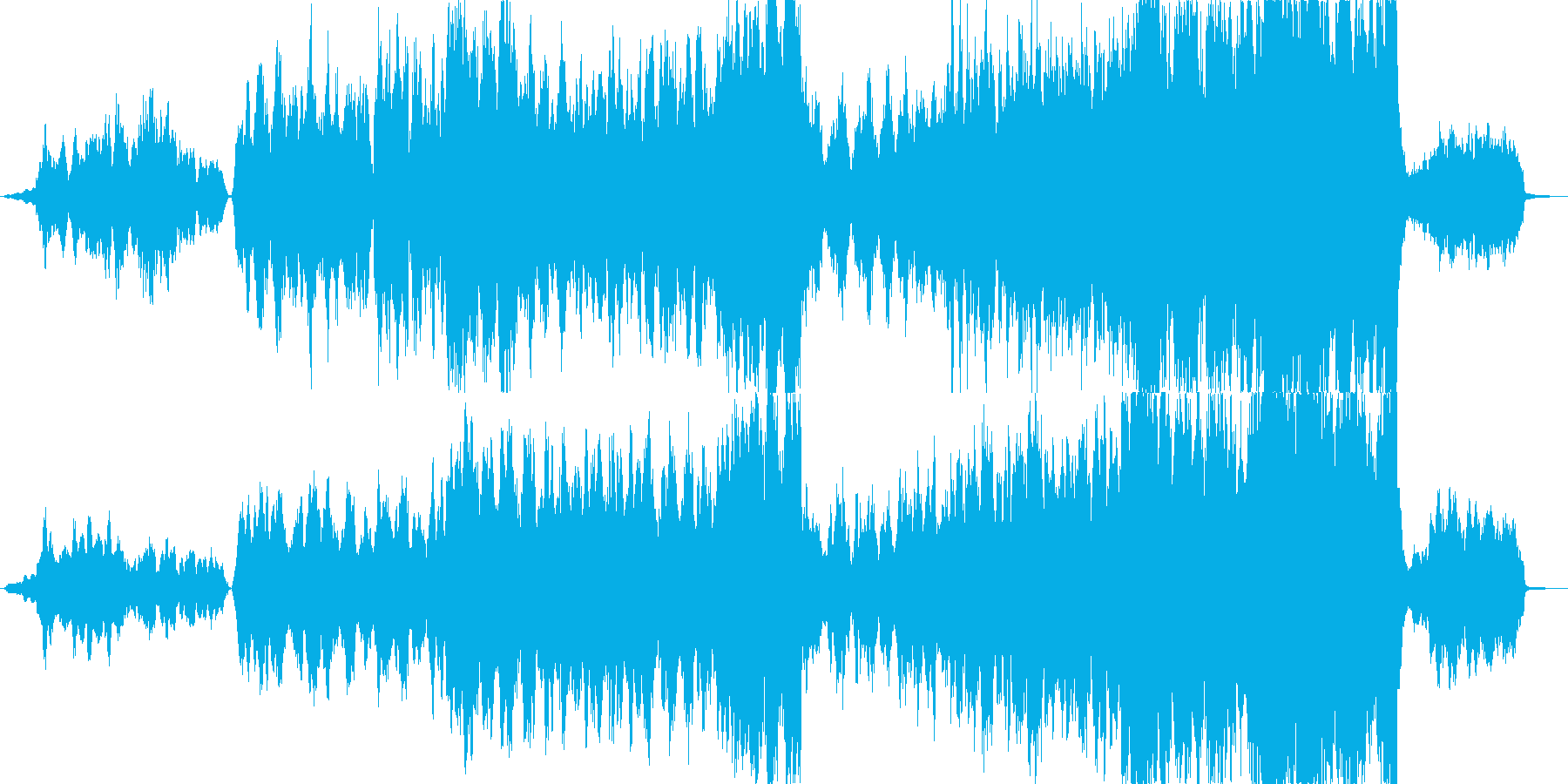 映画音楽を意識しました。どんな困難があ…の再生済みの波形