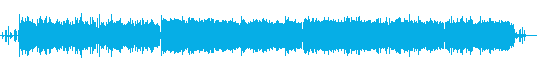 背中を押す前向きなピアノのバラード曲の再生済みの波形