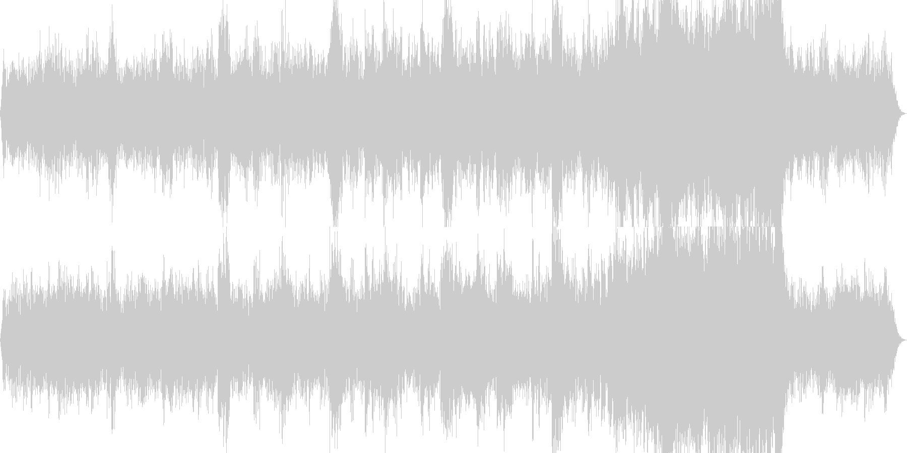 低音重視のとりあえず気味悪い曲の未再生の波形