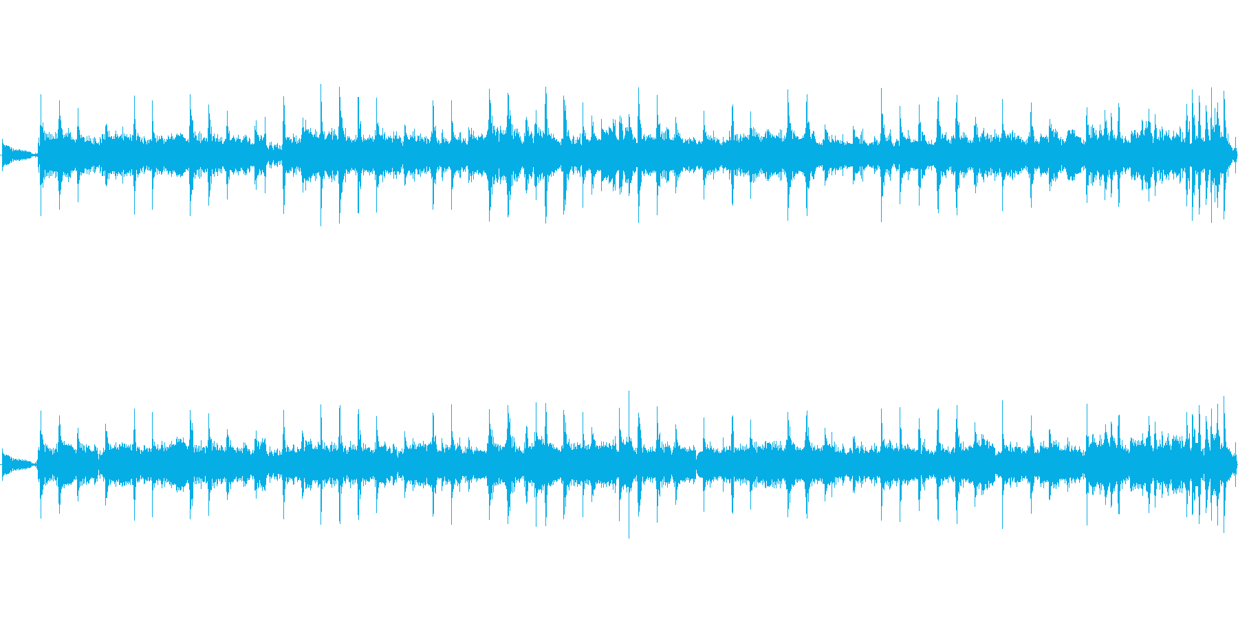 久々に投稿します★緊迫感の曲です。創っ…の再生済みの波形
