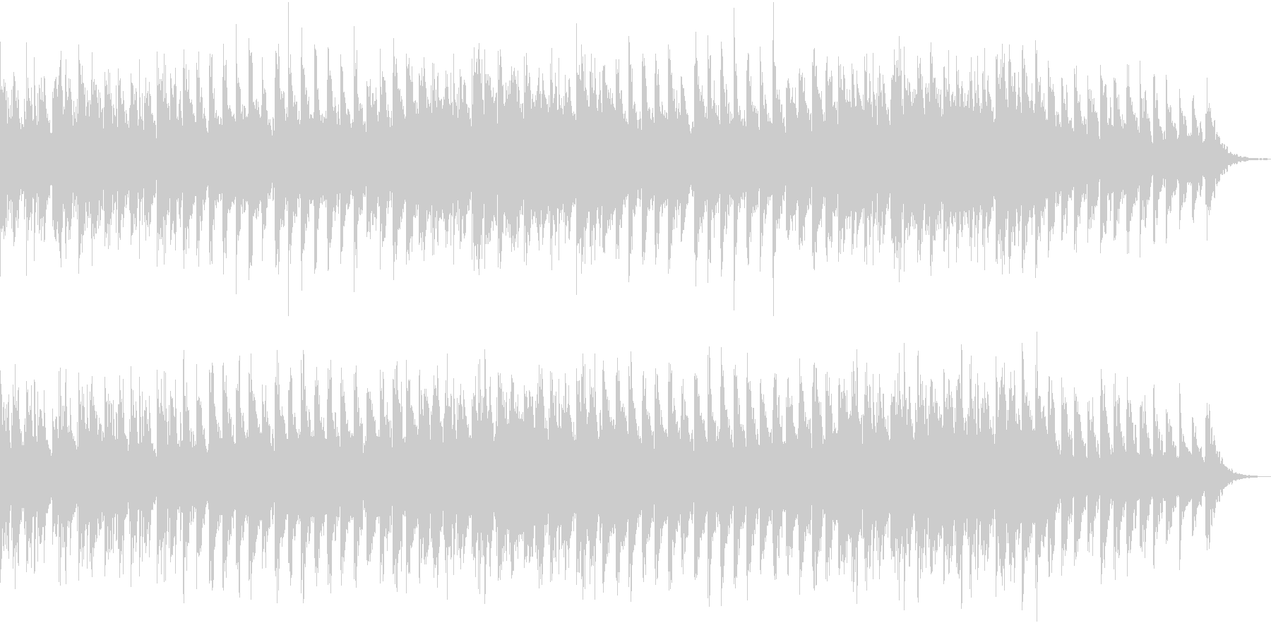 回想・再会シーン向けアコースティック曲の未再生の波形