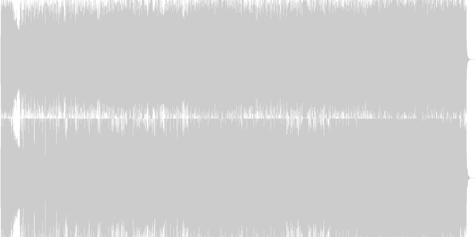 重たい、都会、雑踏、レース、力強いの未再生の波形
