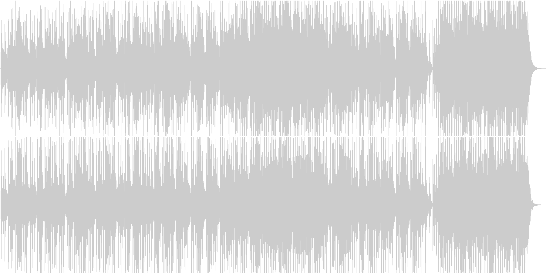 和風BGM 千尋風、和の異世界の未再生の波形
