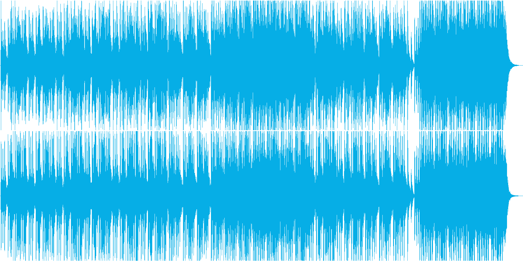 和風BGM 千尋風、和の異世界の再生済みの波形