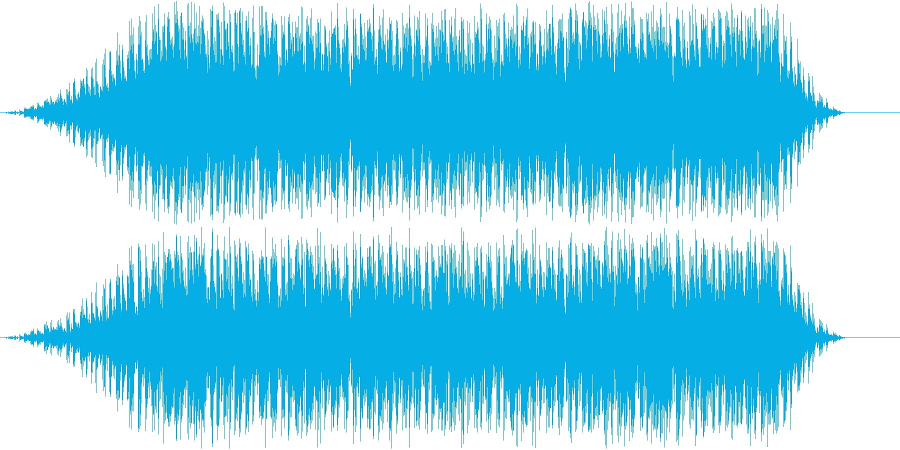 おしゃれなクラブ系ピアノBGMの再生済みの波形