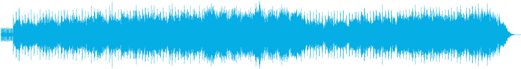 優しく包み込むようなシンセ系ボイス曲の再生済みの波形