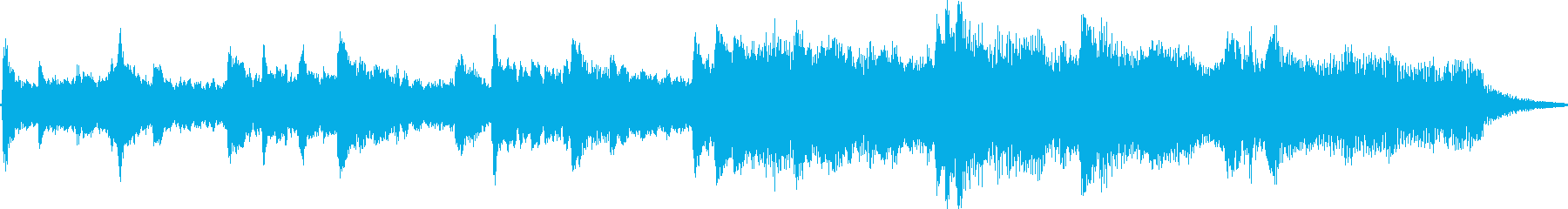 BGM whose transparent piano tone is impressive's reproduced waveform