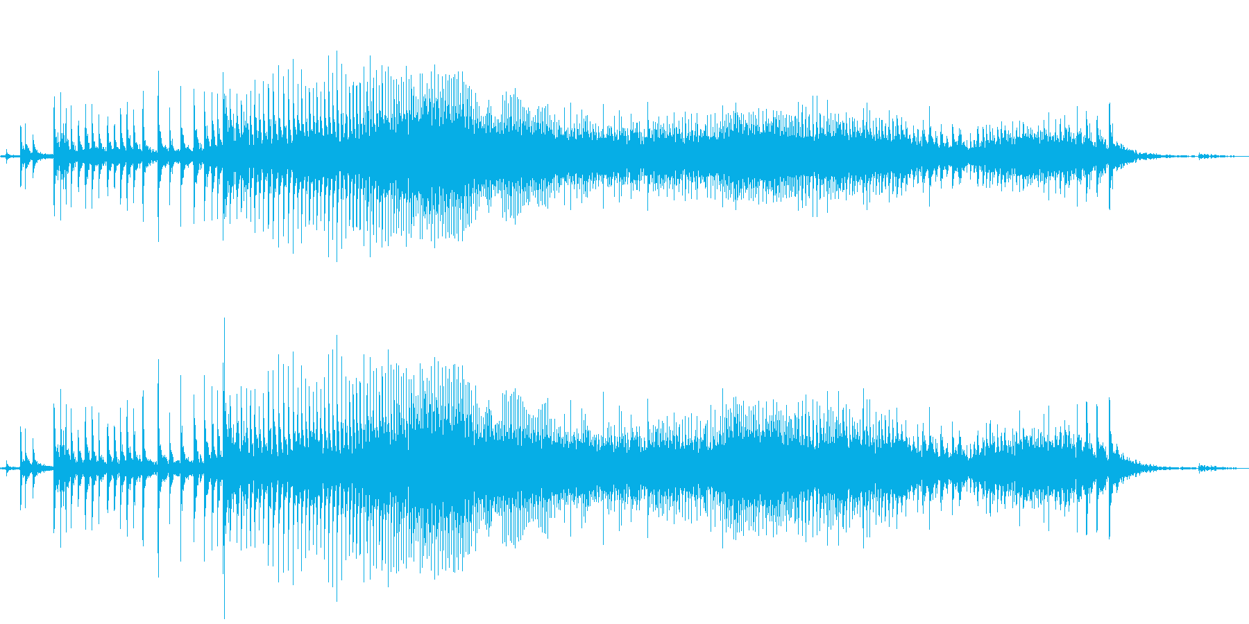 古びた木のドアを開ける(室内の響きあり)の再生済みの波形