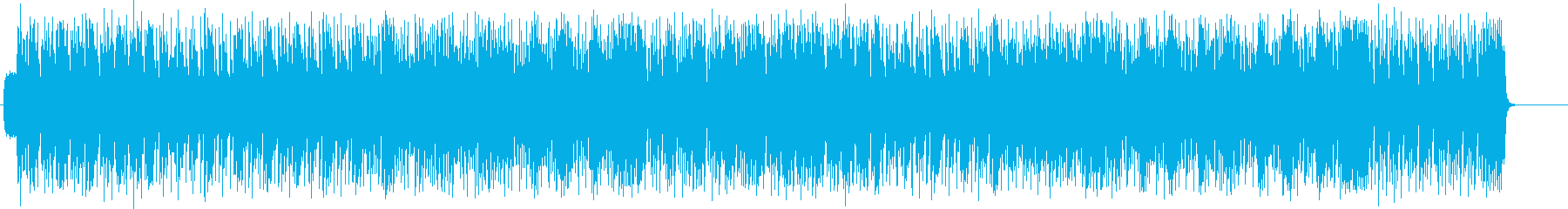 オープニングを飾るハデなロック/ファンクの再生済みの波形
