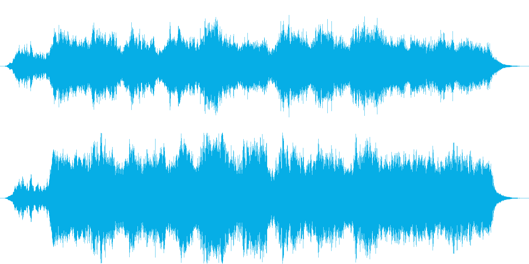 環境音系の効果音です。の再生済みの波形