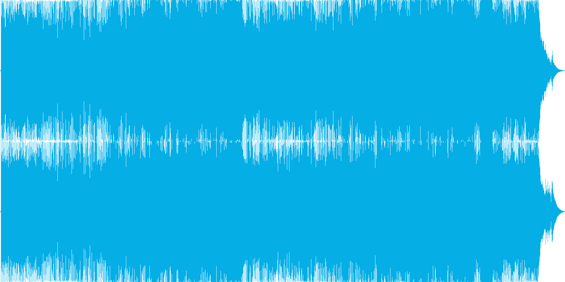 さわやかなギター主体のポップロックの再生済みの波形