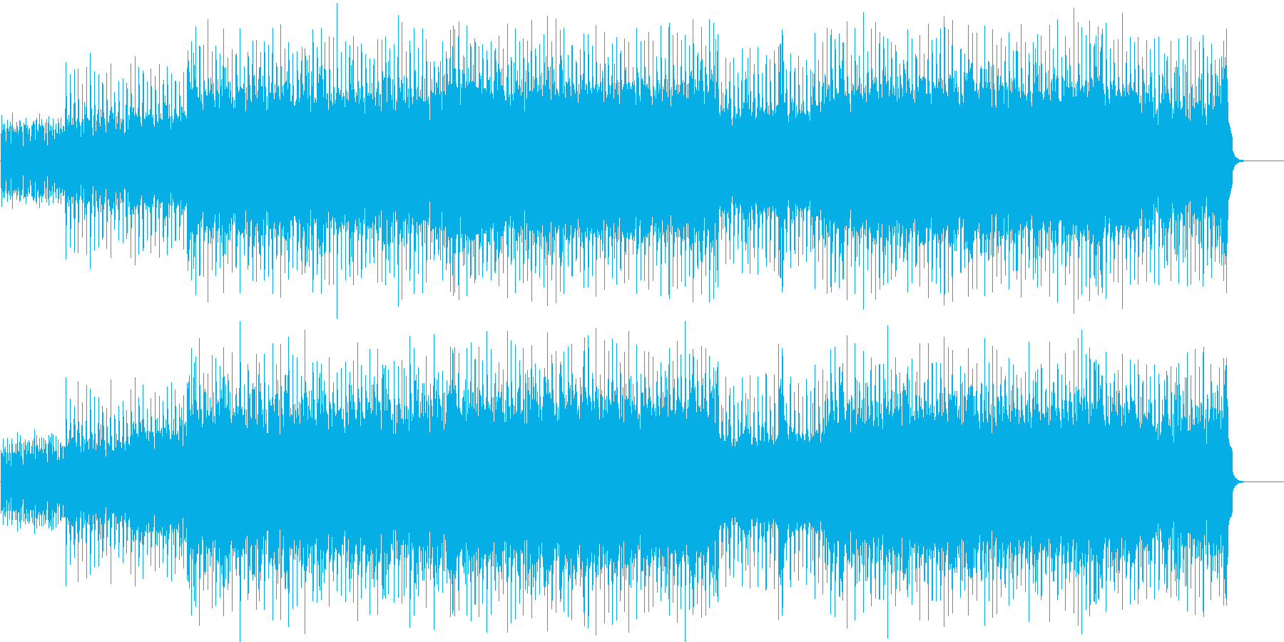 ハード・ポップ(ダンサブル!)の再生済みの波形