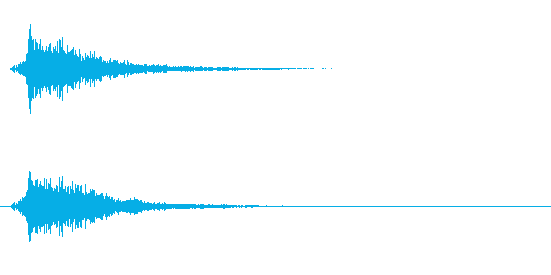 氷が砕ける音・氷系の魔法SE(低レベル)の再生済みの波形