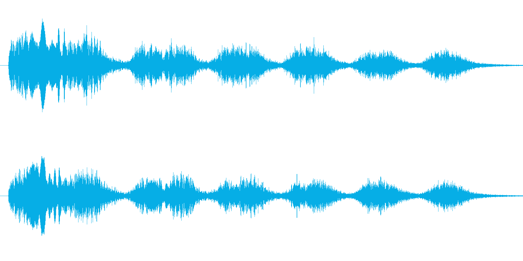 恐怖シリーズ20.怖い鳥の声(ノーマル)の再生済みの波形