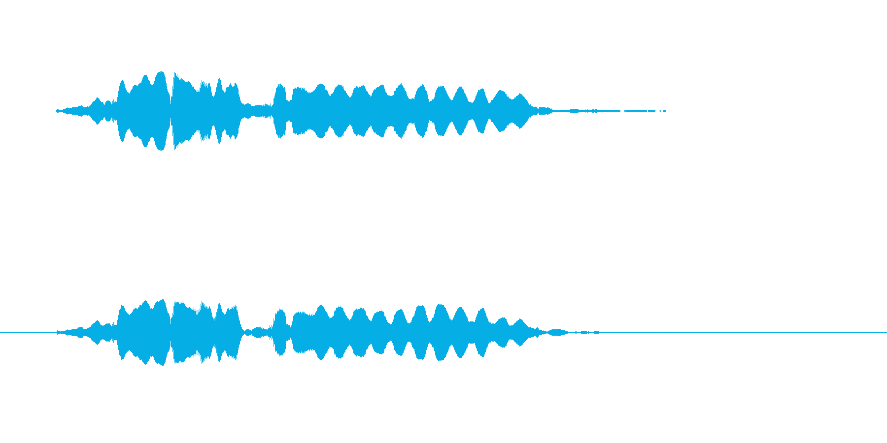 美しい笛の音(切ない、風景)の再生済みの波形