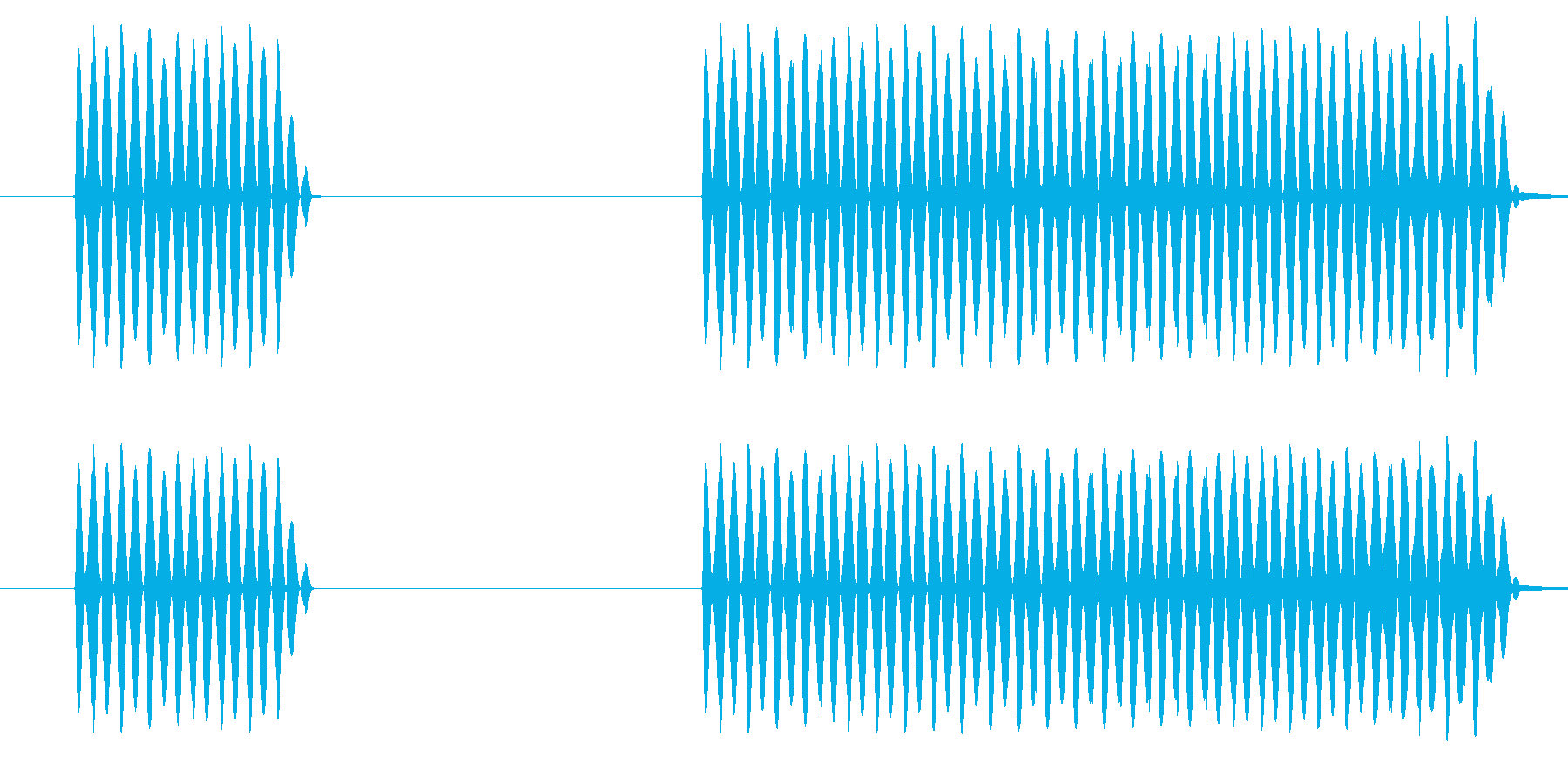 ゲーム、クイズ(ブー音)_006の再生済みの波形
