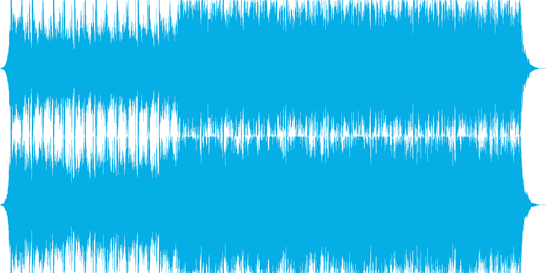 切ない旋律が特徴的なオーケストラバトル曲の再生済みの波形