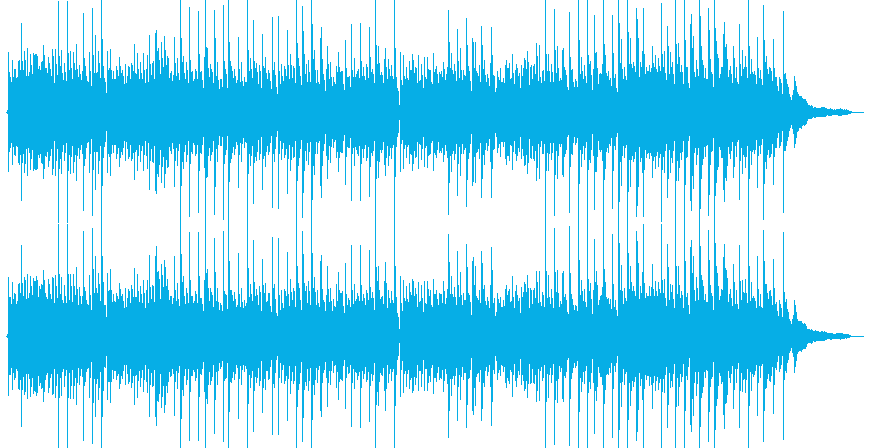 新緑自然をイメージしたギター演奏の再生済みの波形