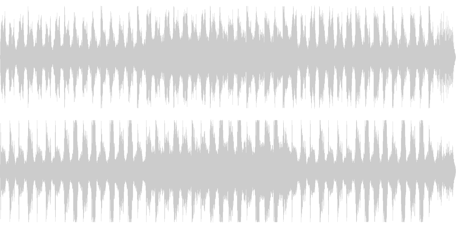 おどろおどろしい行進曲(ループ可)の未再生の波形
