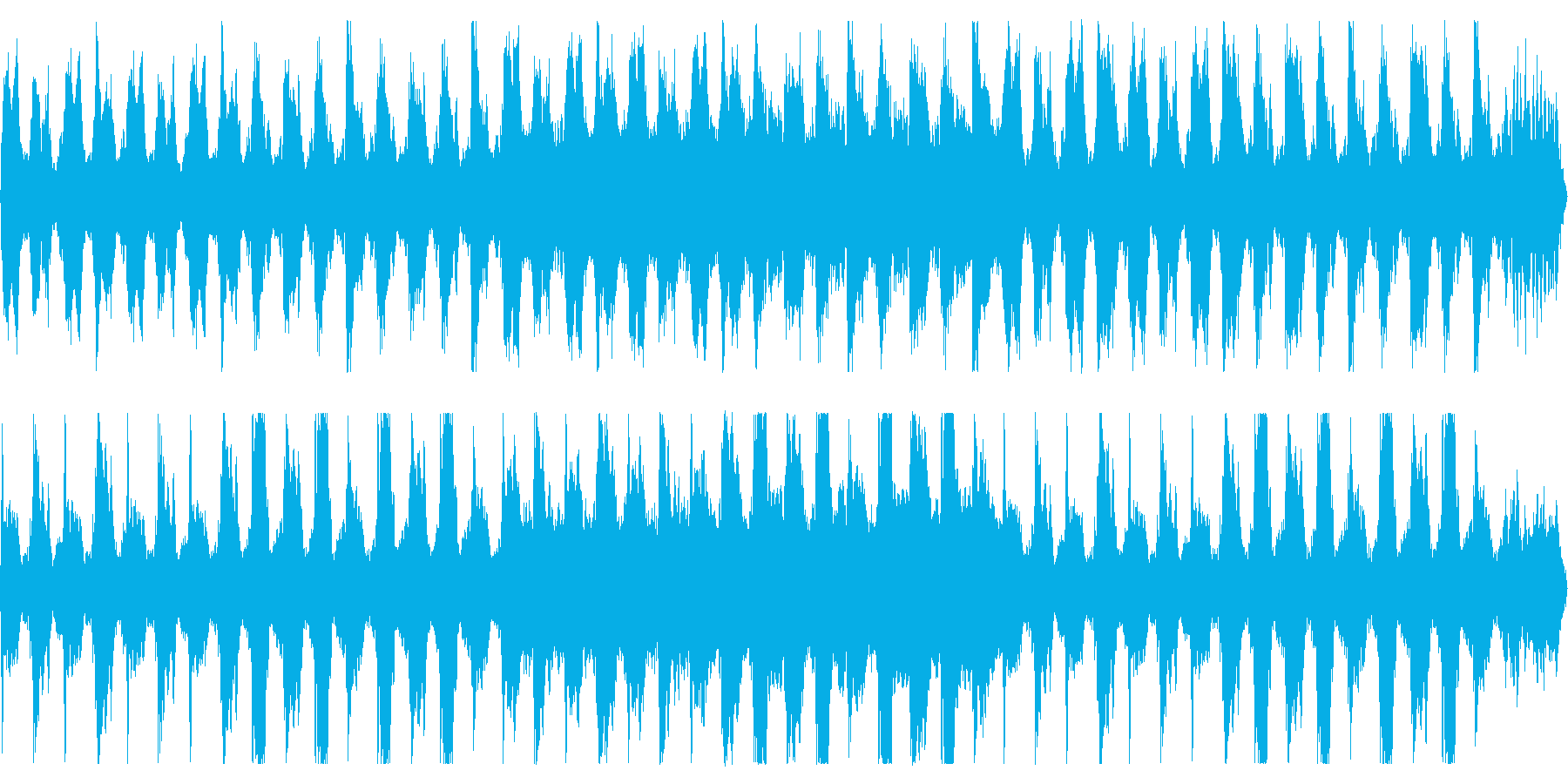 おどろおどろしい行進曲(ループ可)の再生済みの波形