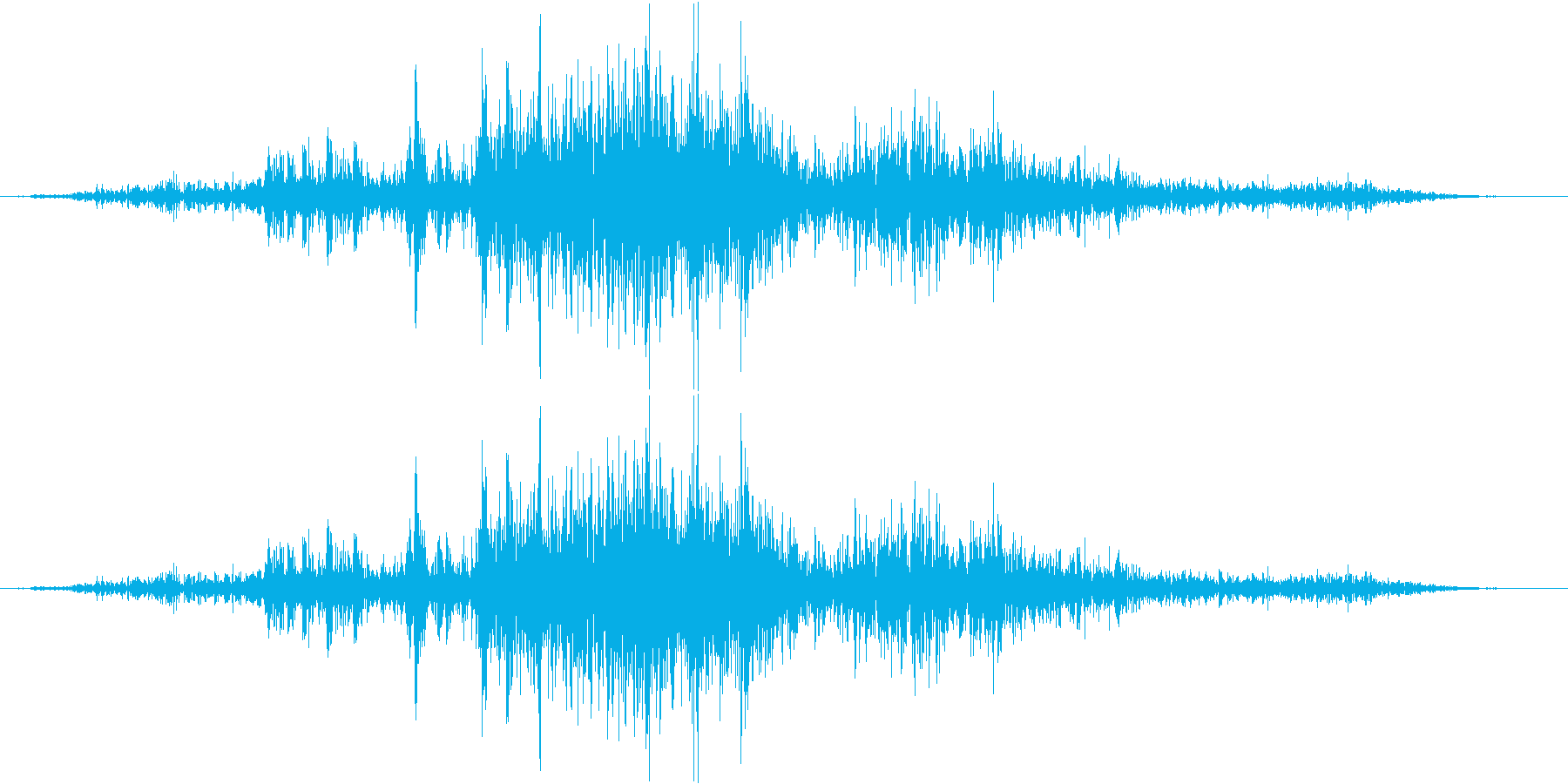作物の収穫をイメージした音です。の再生済みの波形