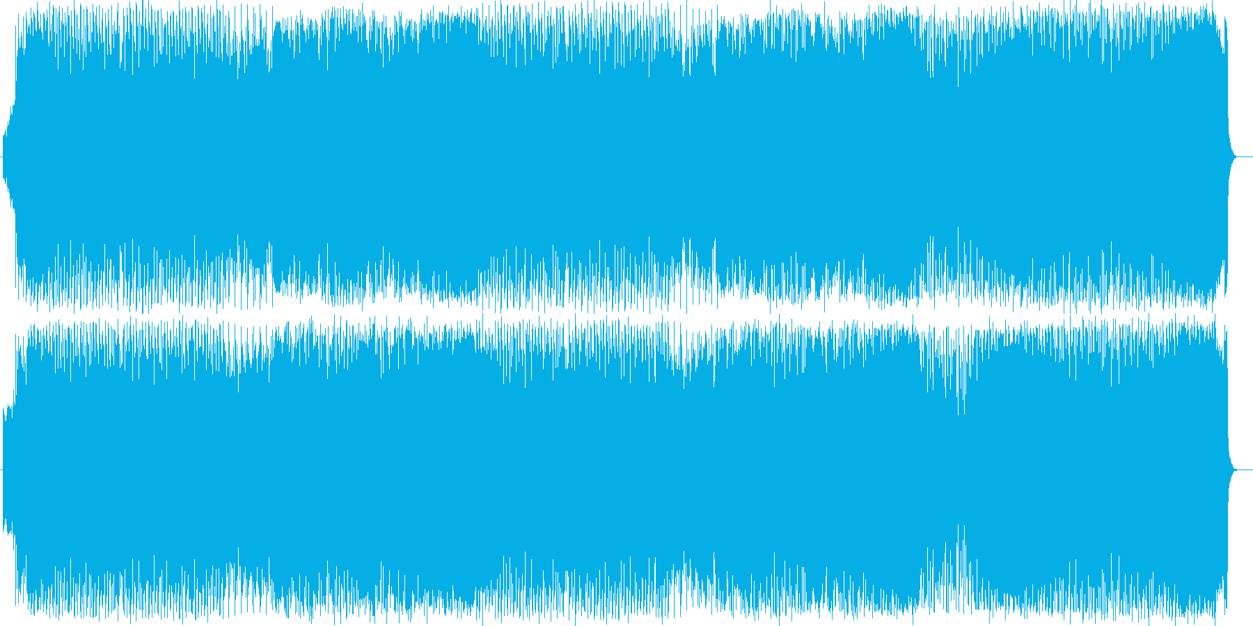 JPOP テクノ 可愛い アイドルの再生済みの波形