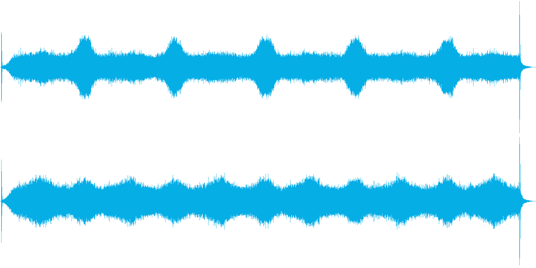 カチッブオオオ…カチッ (動作音一式)の再生済みの波形