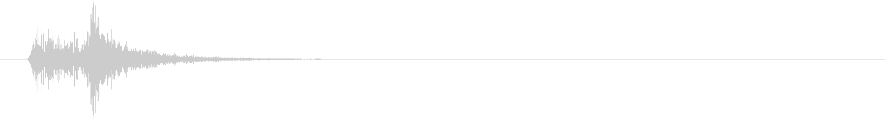 A single note of the beat of a beat, such as the sound song "Dodon" Kabuki's unreproduced waveform