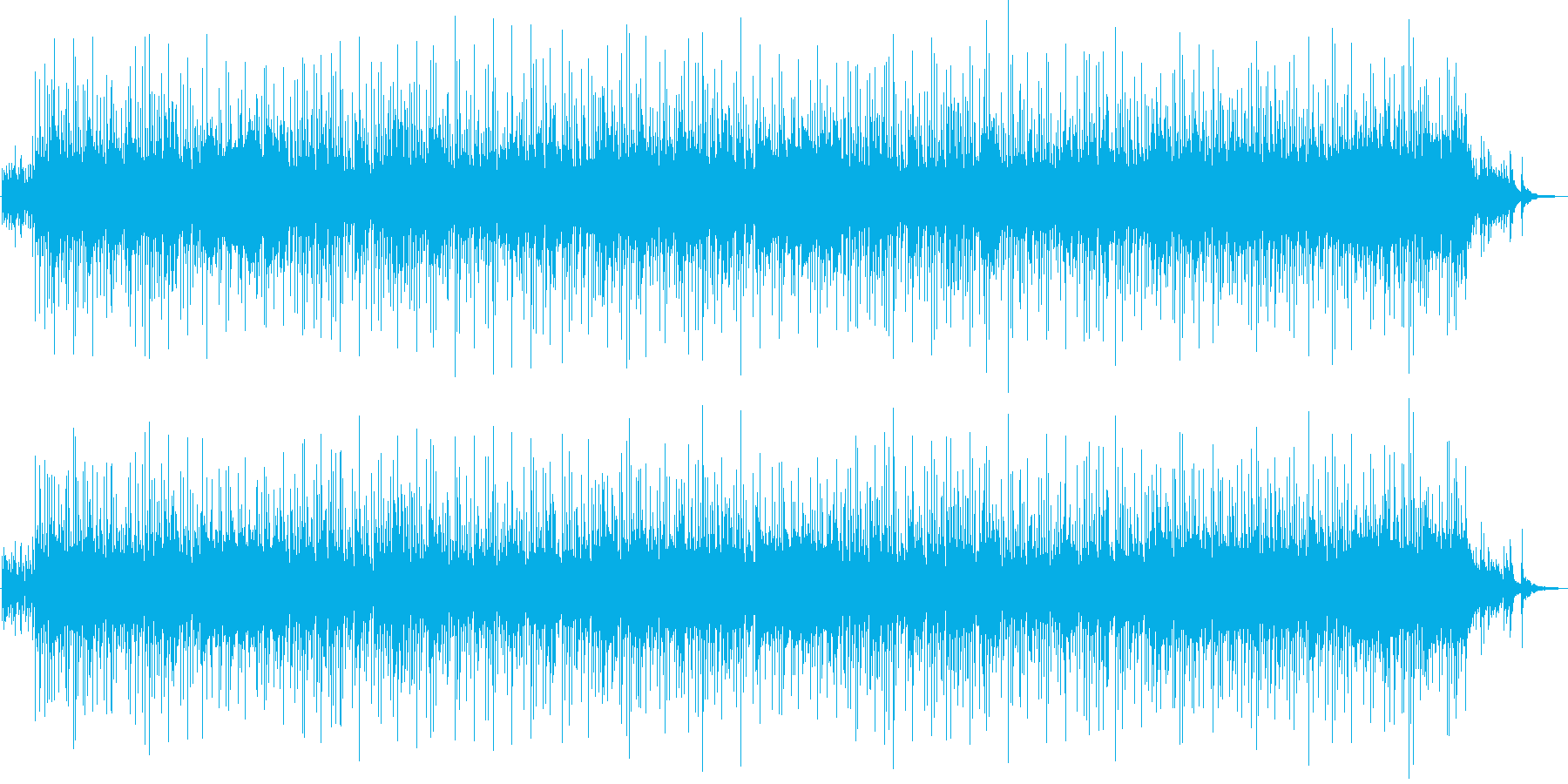 エンディングに使いたい和風ロックバラードの再生済みの波形