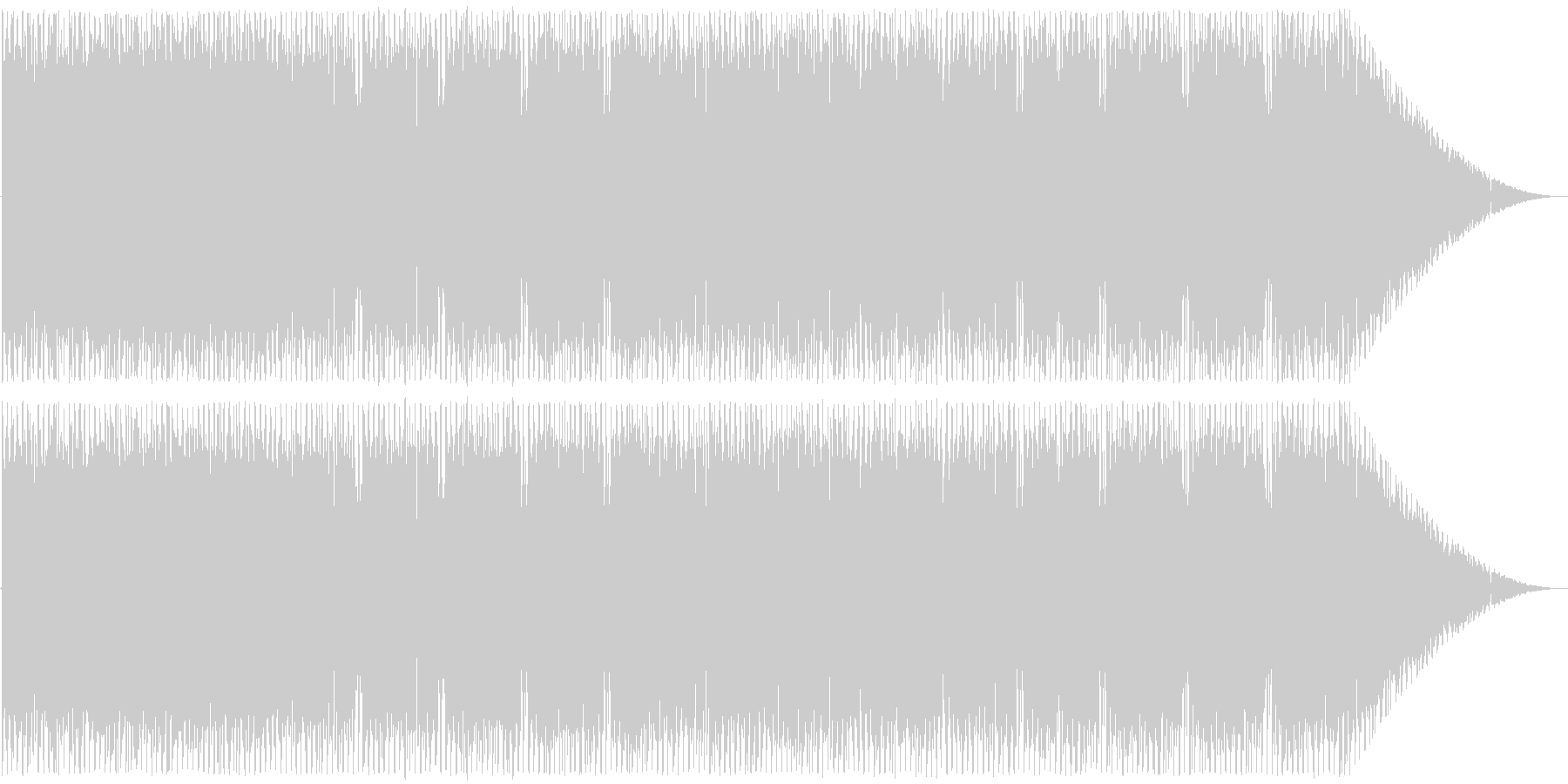 ファミコンパニック曲。の未再生の波形