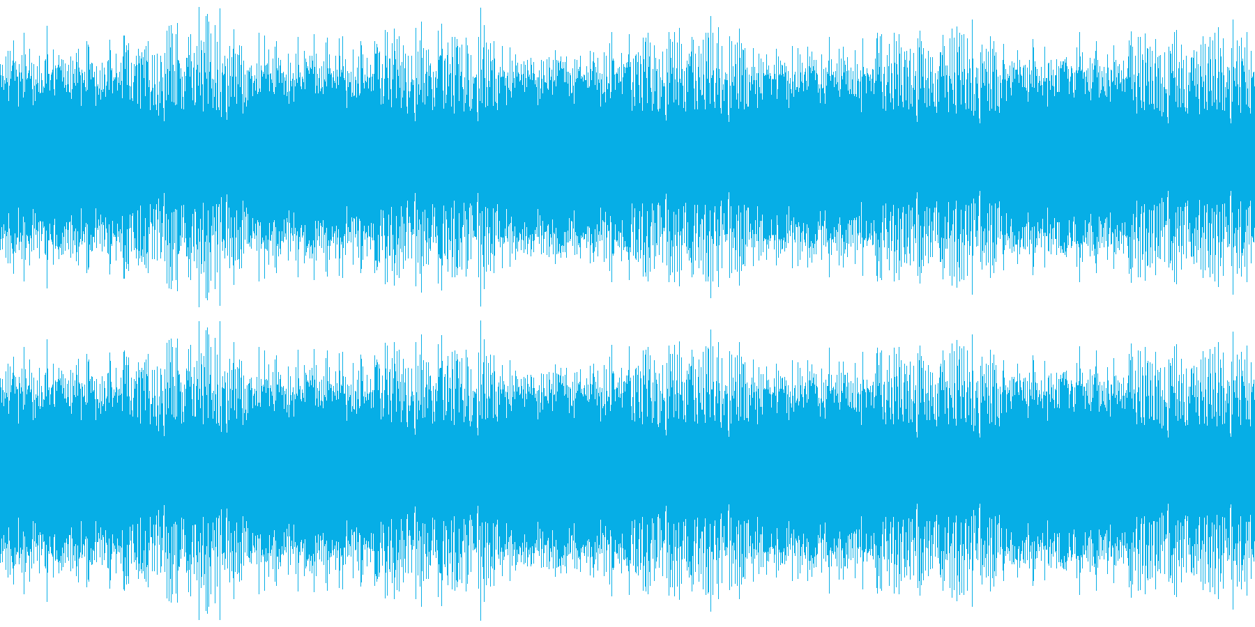 ファミコン音源 ほのぼのとした港町の再生済みの波形