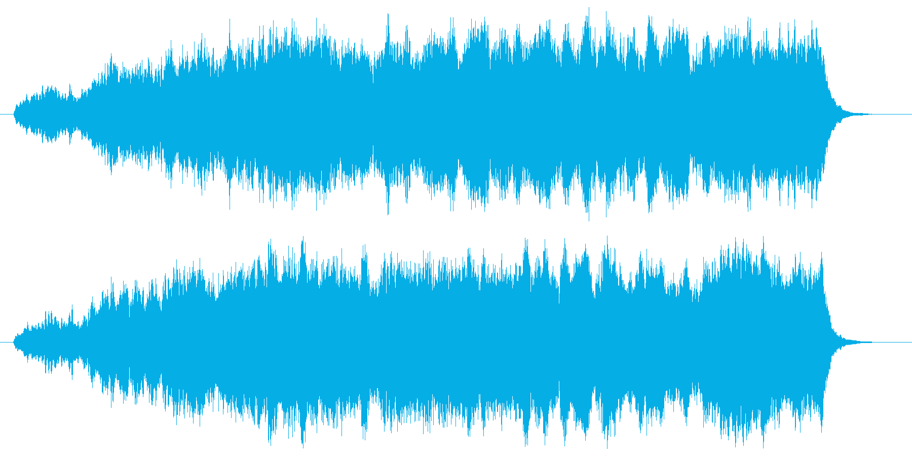ストリングスをモチーフにしたループ楽曲…の再生済みの波形