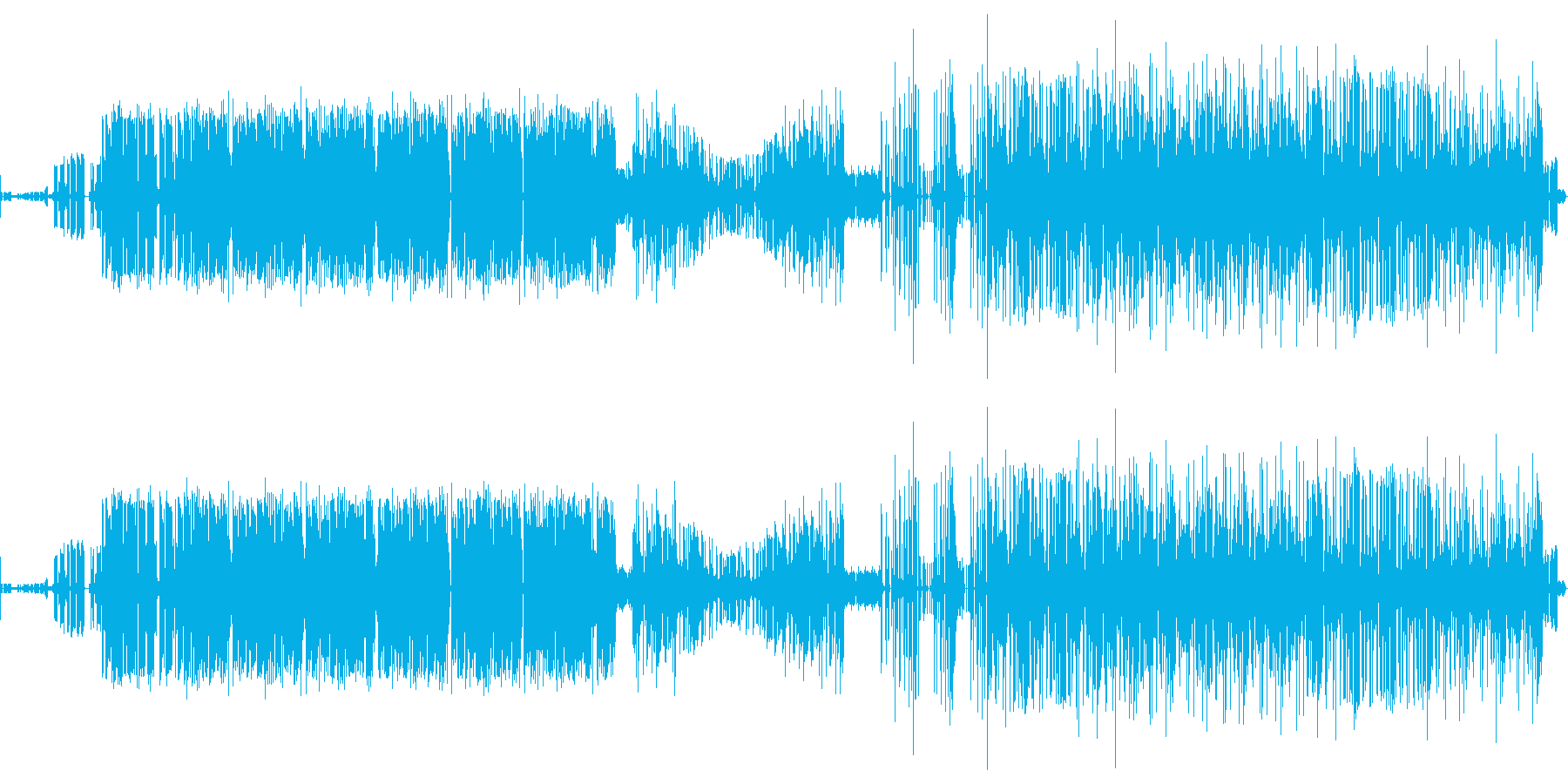 ずばりEDM!! 踊っちゃえ!の再生済みの波形