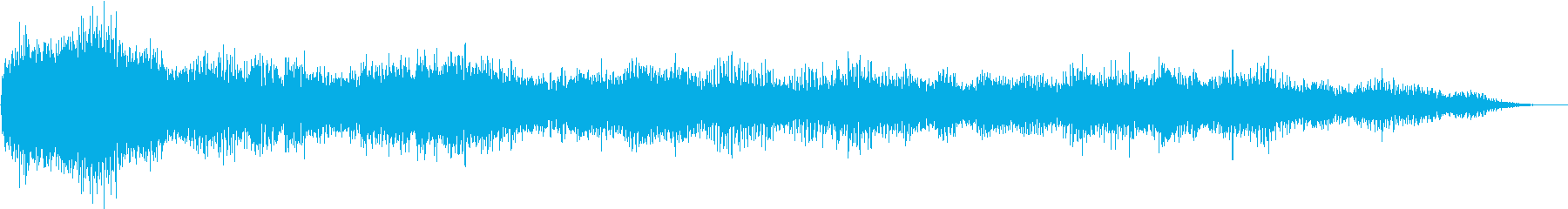 Noise sound source 06 that seems to appear in horror films's reproduced waveform